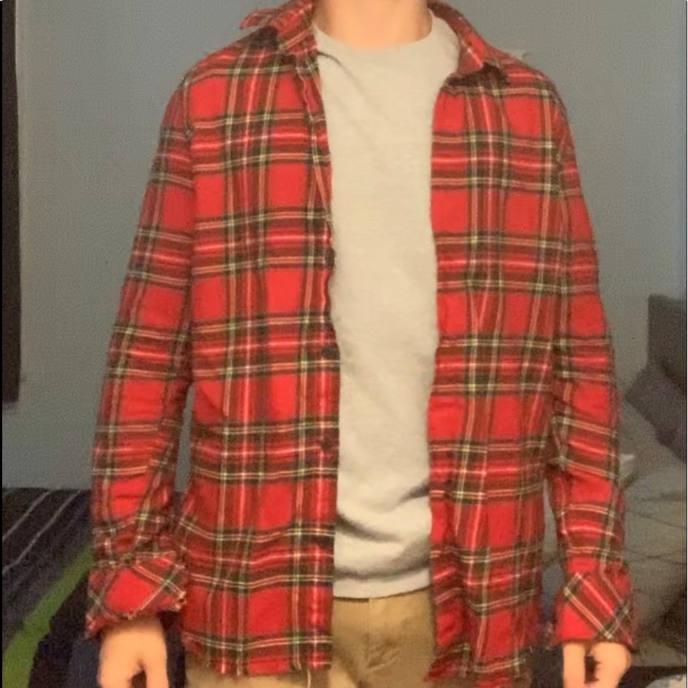 H&M Men’s red flannel